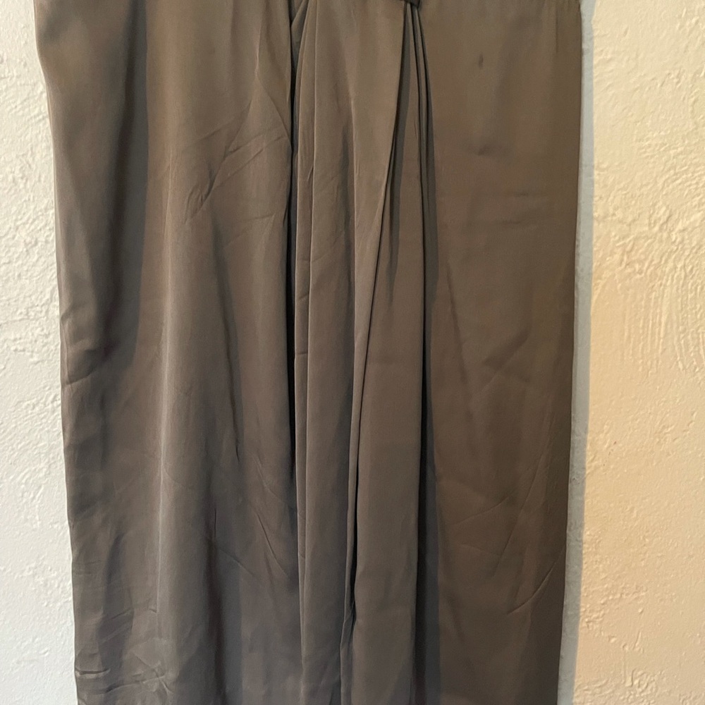 Diane Von Furstenberg Tan Silk Dress - Picture 2 of 8